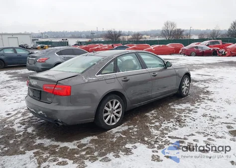 2012 Audi A6 3.0 Premium z USA, uszkodzony, nr VIN WAUGGAFC3CN110630
